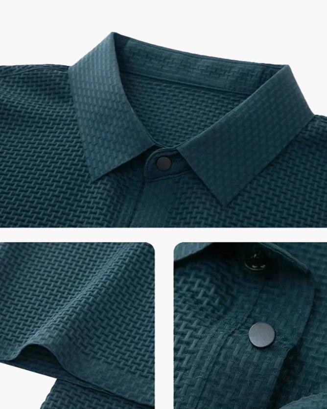 AeroFit Textured Polo Real Old Money