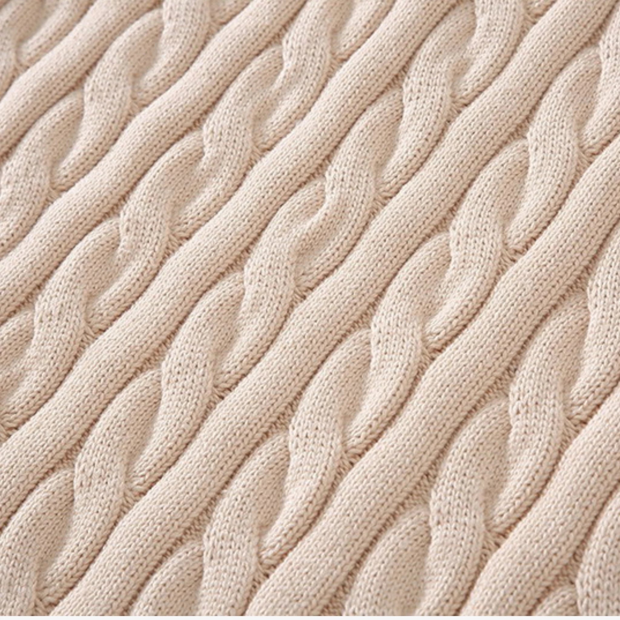 Cable Knit Half-Zip Sweater ROM