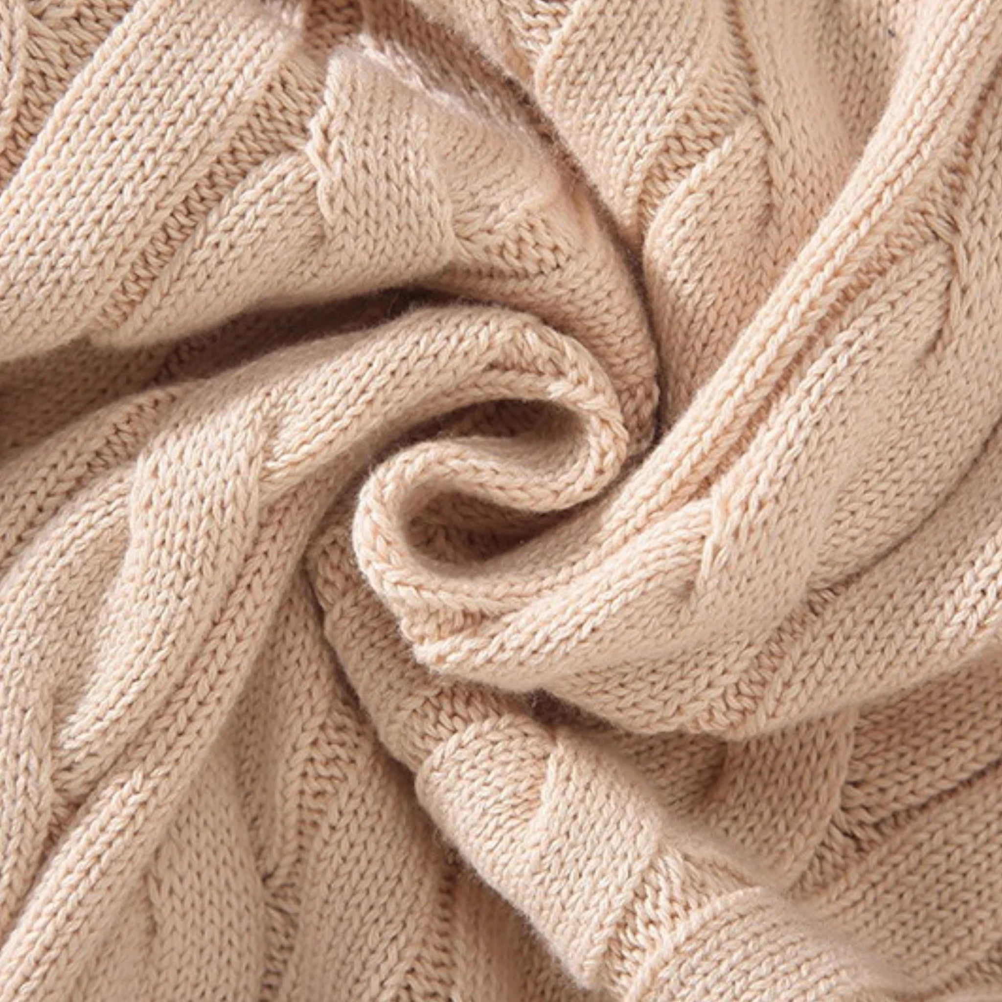 Cable Knit Half-Zip Sweater ROM