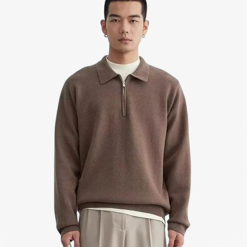 Casual Knit Polo Shirt ROM