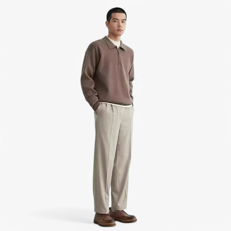 Casual Knit Polo Shirt ROM