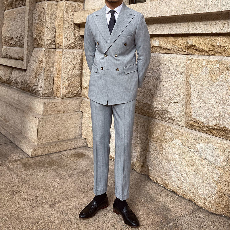 Classic Slim Fit Double-Breasted ROM