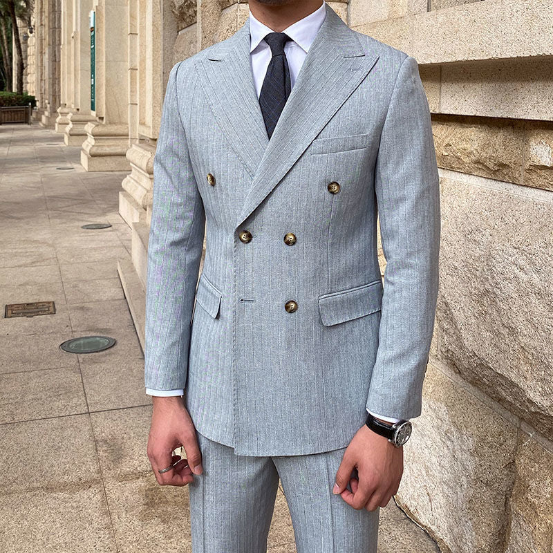 Classic Slim Fit Double-Breasted ROM