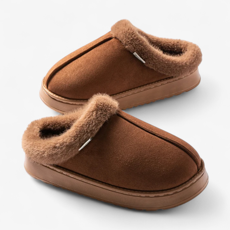 Fluffy Indoor Winter Slippers oldmoney