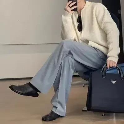 Heritage Knit Full-Zip Cardigan Real Old Money