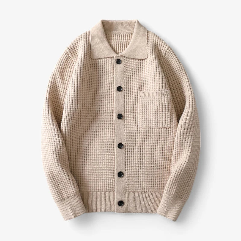 Knitted Cardigan Coffee Jacket ROM