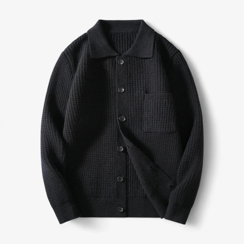 Knitted Cardigan Coffee Jacket ROM