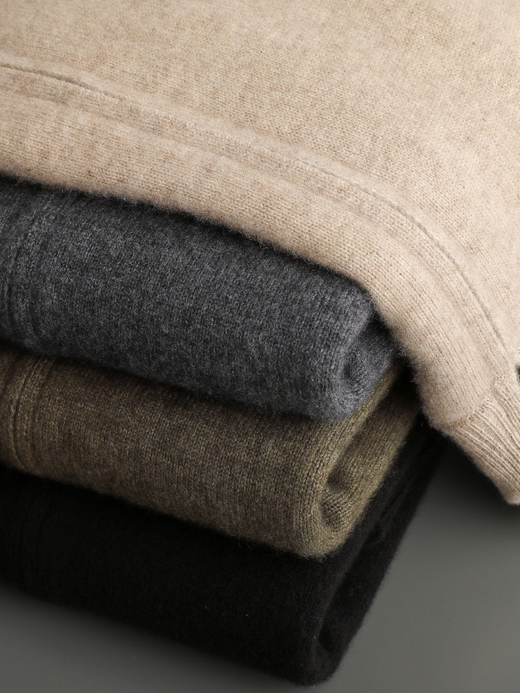 Men’s Full-Zip Wool Knit Cardigan ROM