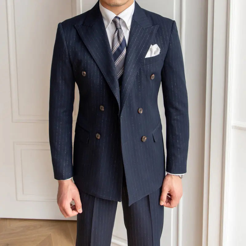 Metallic Stripe Suit