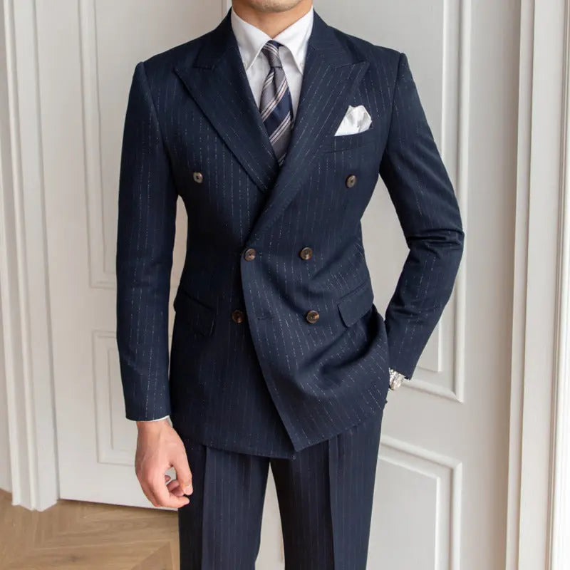 Metallic Stripe Suit