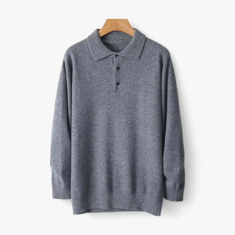 Monarch Knit Polo Pullover Real Old Money