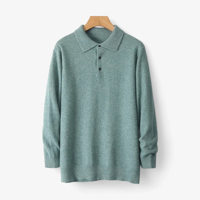 Monarch Knit Polo Pullover Real Old Money