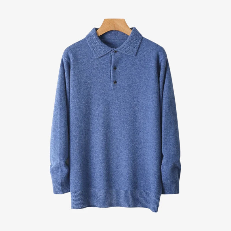 Monarch Knit Polo Pullover Real Old Money
