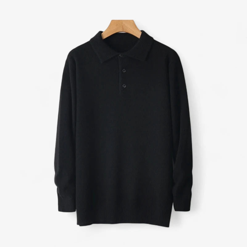 Monarch Knit Polo Pullover Real Old Money