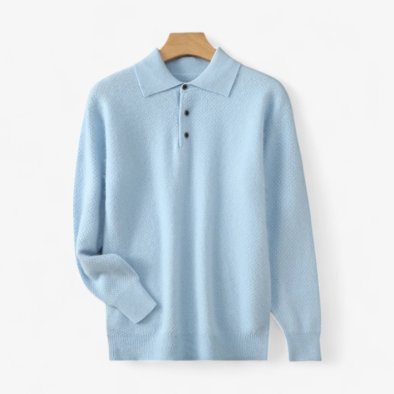 Monarch Knit Polo Pullover Real Old Money