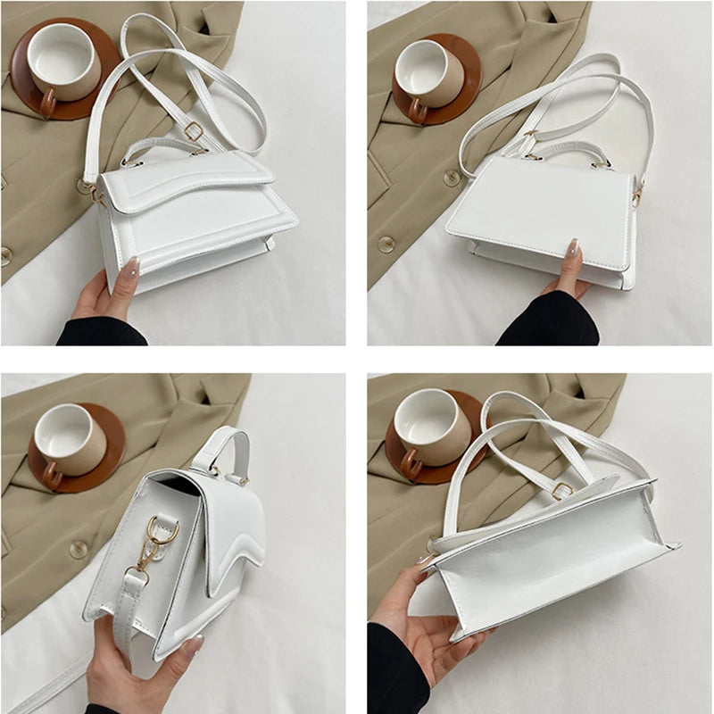 Old Money Curved Flap Bag Real Old Money