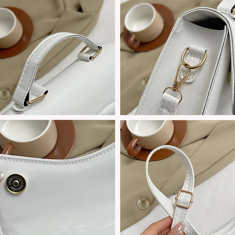 Old Money Curved Flap Bag Real Old Money