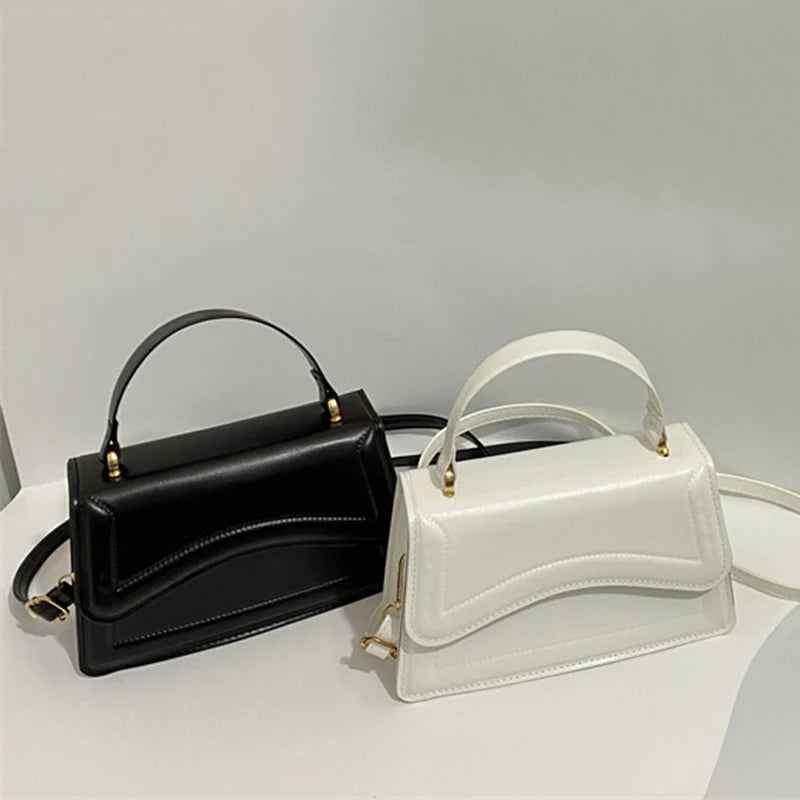 Old Money Curved Flap Bag Real Old Money
