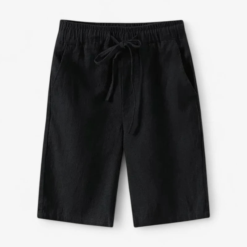 Old Money Drawstring Linen Shorts Real Old Money