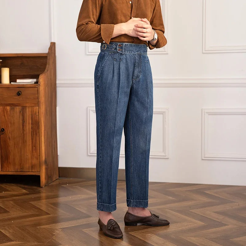 Old Money High-Rise Trousers Real Old Money