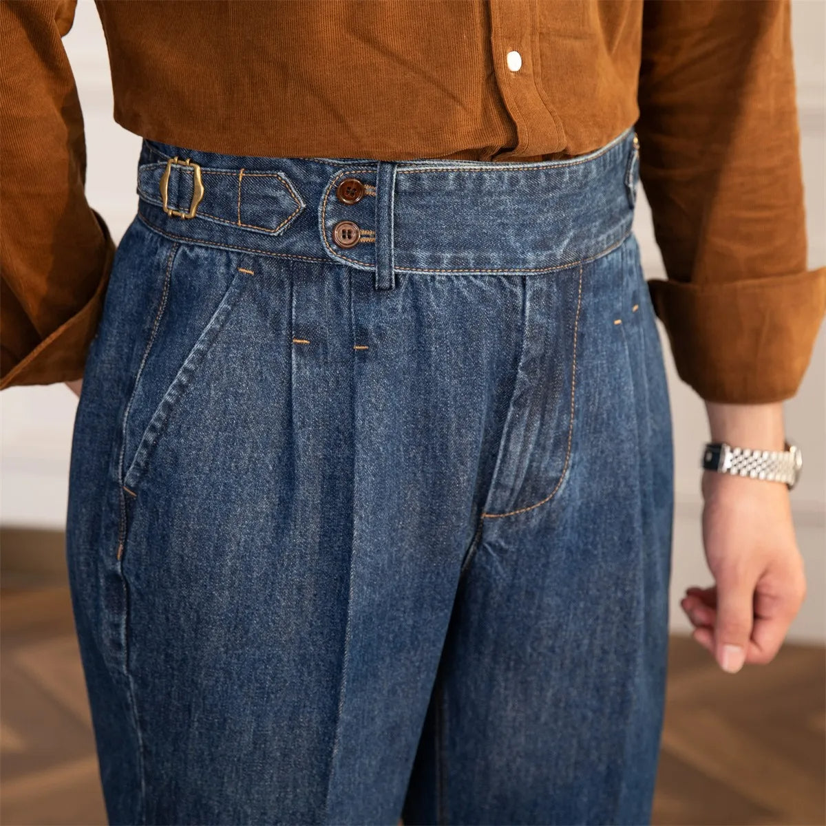 Old Money High-Rise Trousers Real Old Money