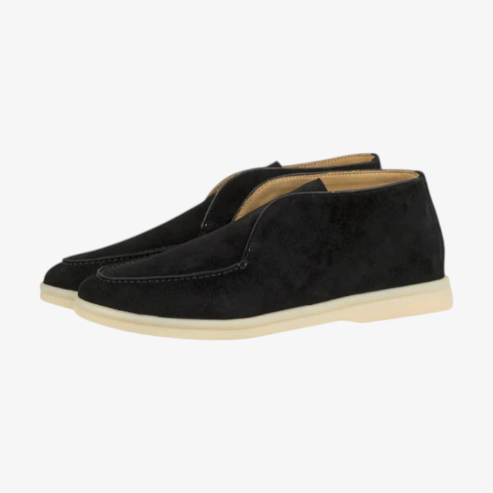 Old Money High Suede Loafers Real Old Money