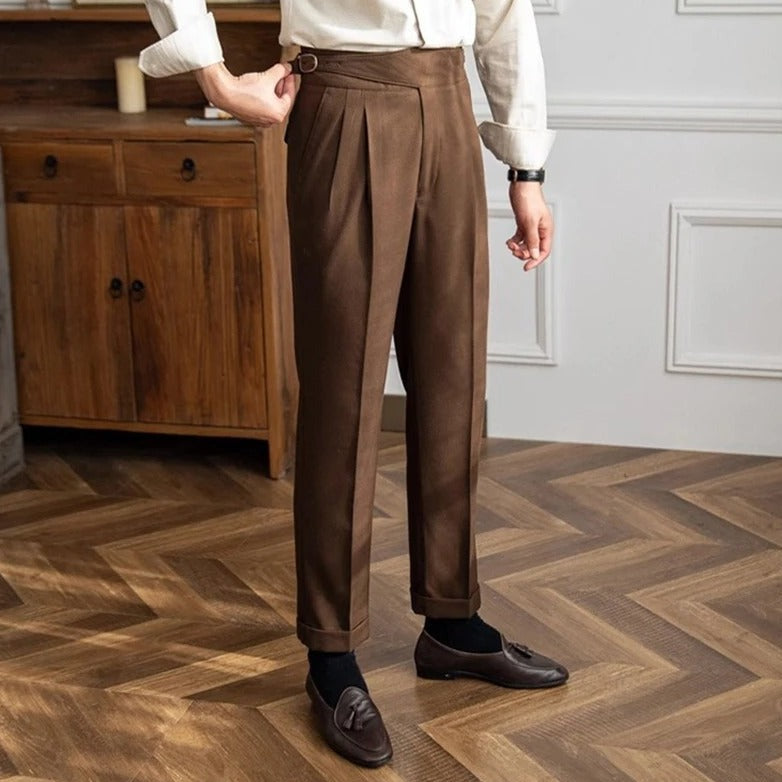 Old Money High-Waist Trousers Real Old Money