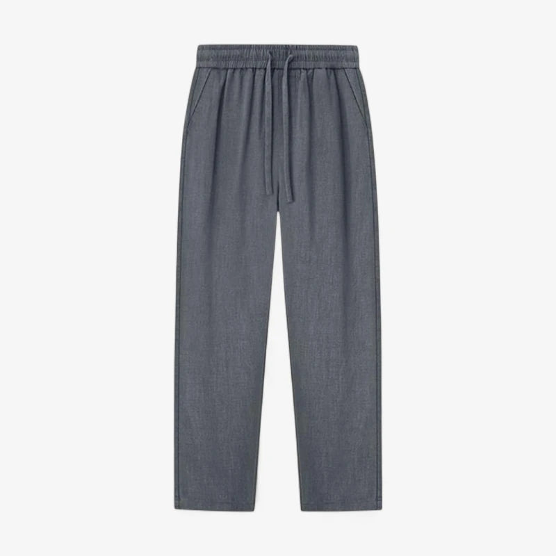 Old Money Linen Drawstring Pants Real Old Money
