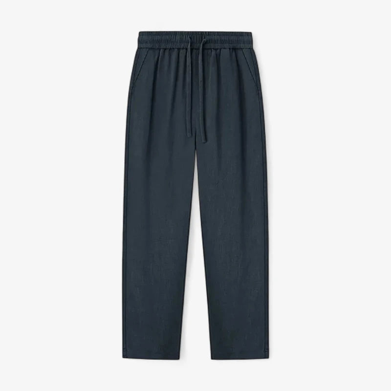 Old Money Linen Drawstring Pants Real Old Money