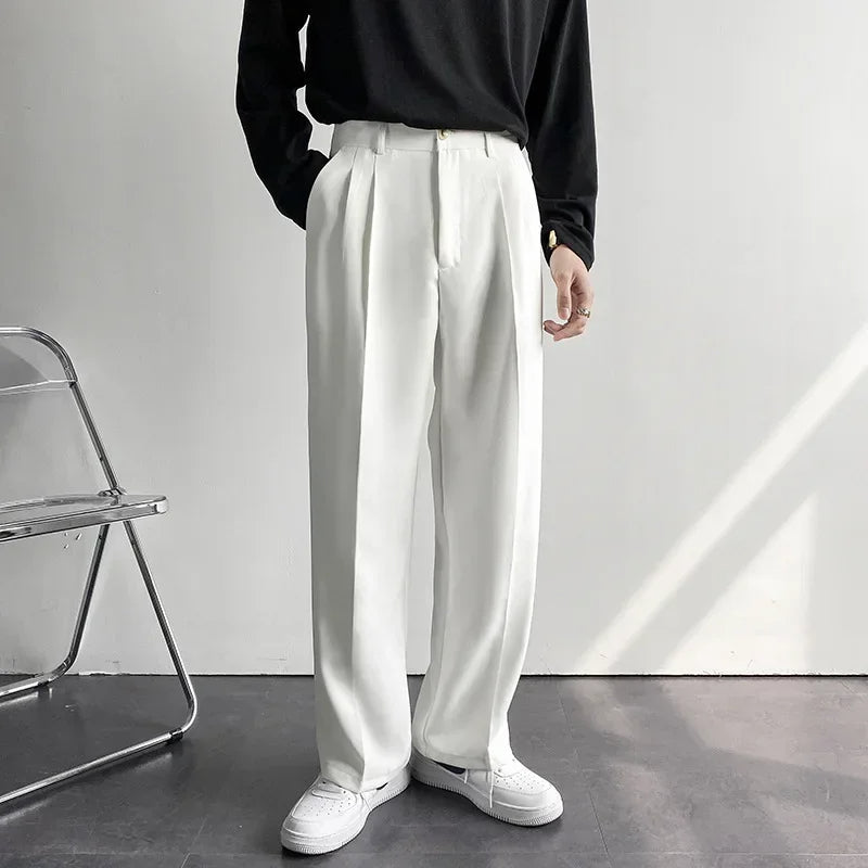Old Money Straight-Leg Trousers Real Old Money