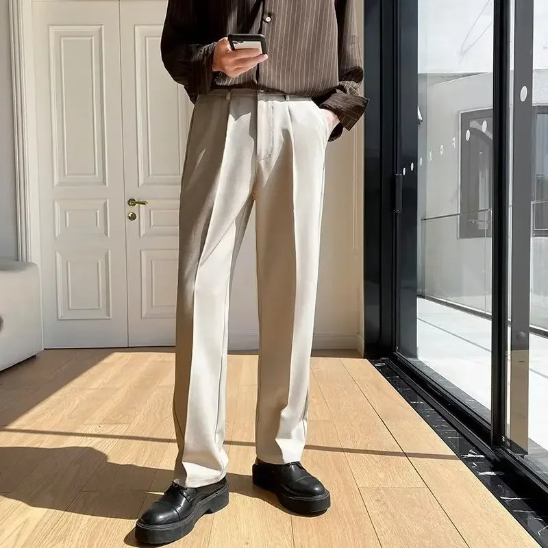 Old Money Straight-Leg Trousers Real Old Money