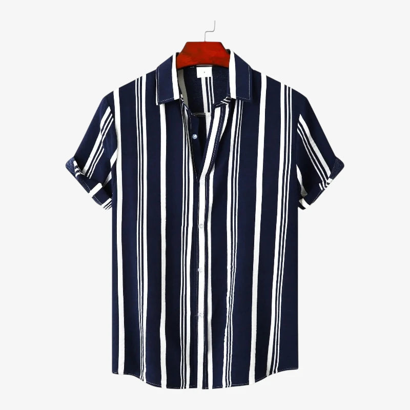 Old Money Striped Casual Shirt Real Old Money