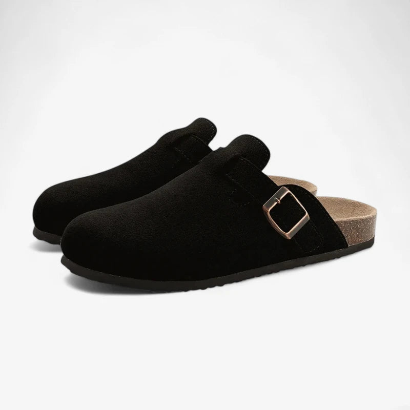 Old Money Suede Clogs Real Old Money