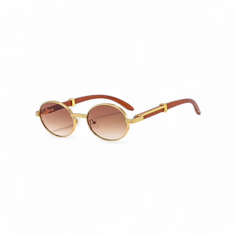 Old Money Wooden Arm Sunglasses Real Old Money