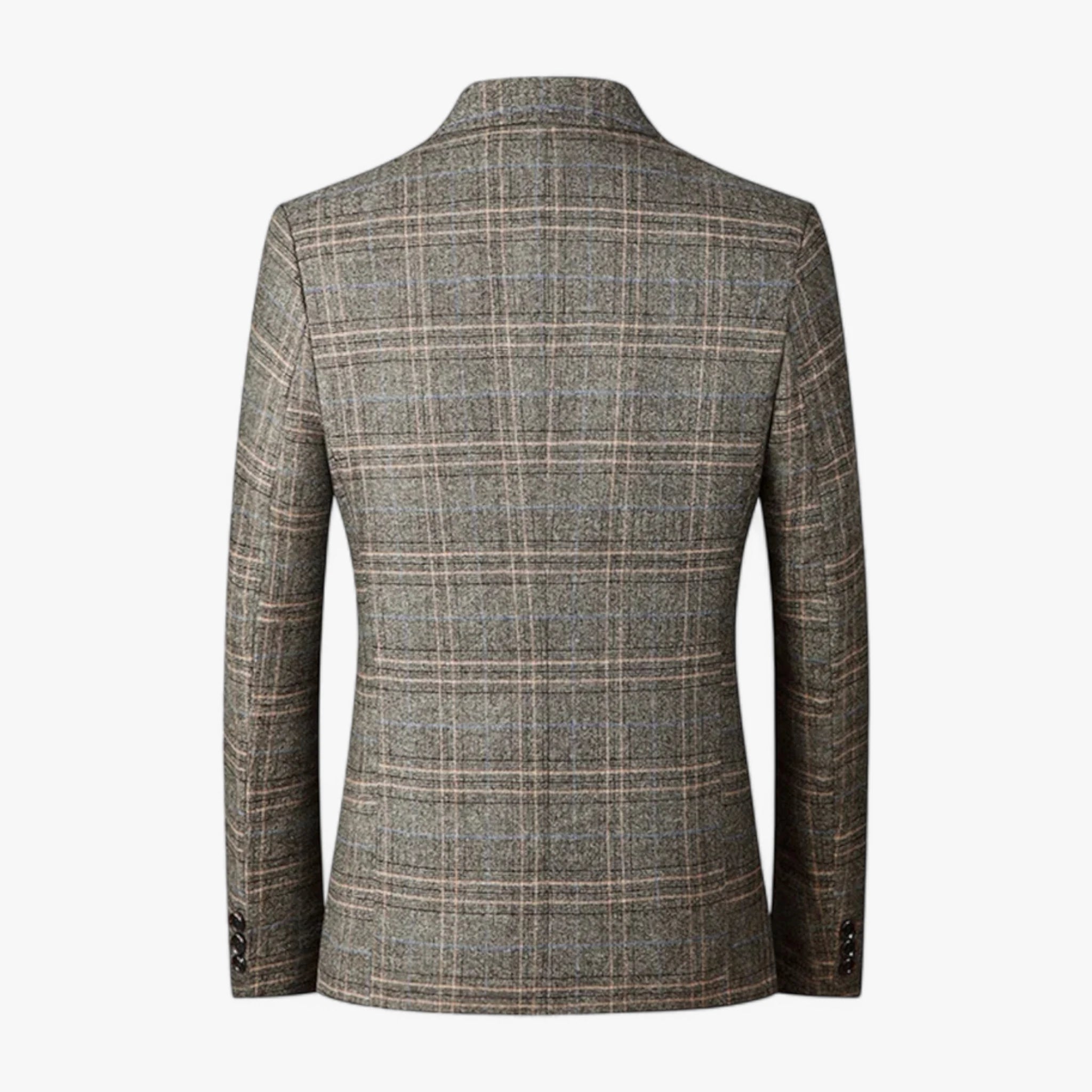 Plaid Smart Casual Blazer ROM