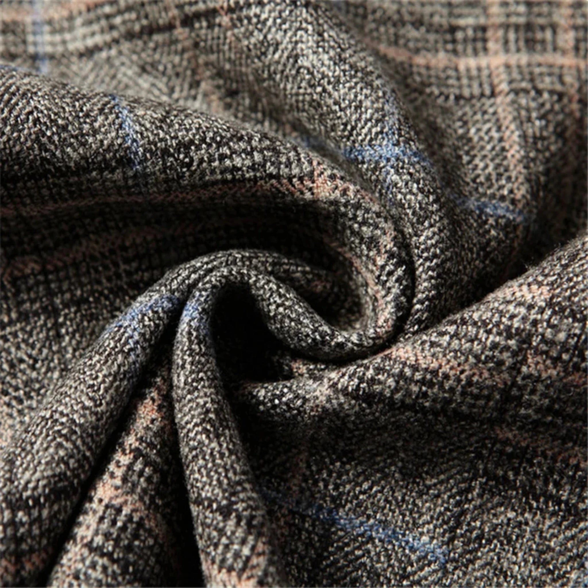 Plaid Smart Casual Blazer Real Old Money