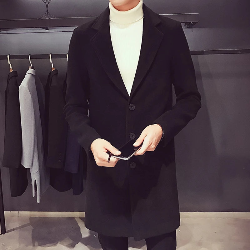 Slim-Fit Trench Coat Real Old Money