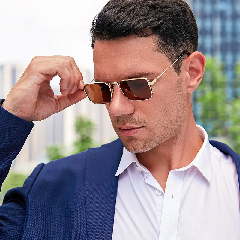 Square Mirror Sunglasses Real Old Money