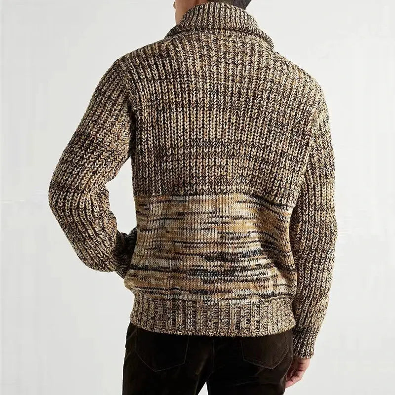 Stylish Knit Outerwear Sweater