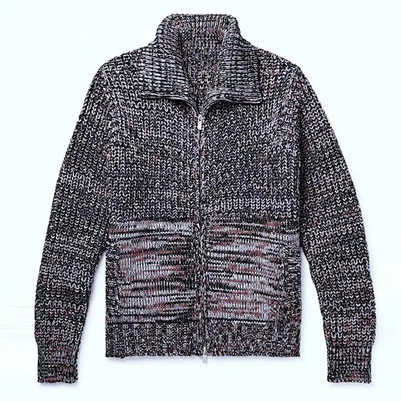Stylish Knit Outerwear Sweater