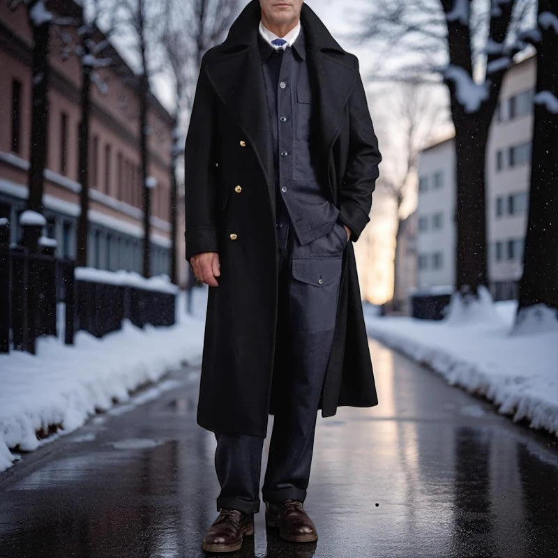 Trench Woolen Coat ROM