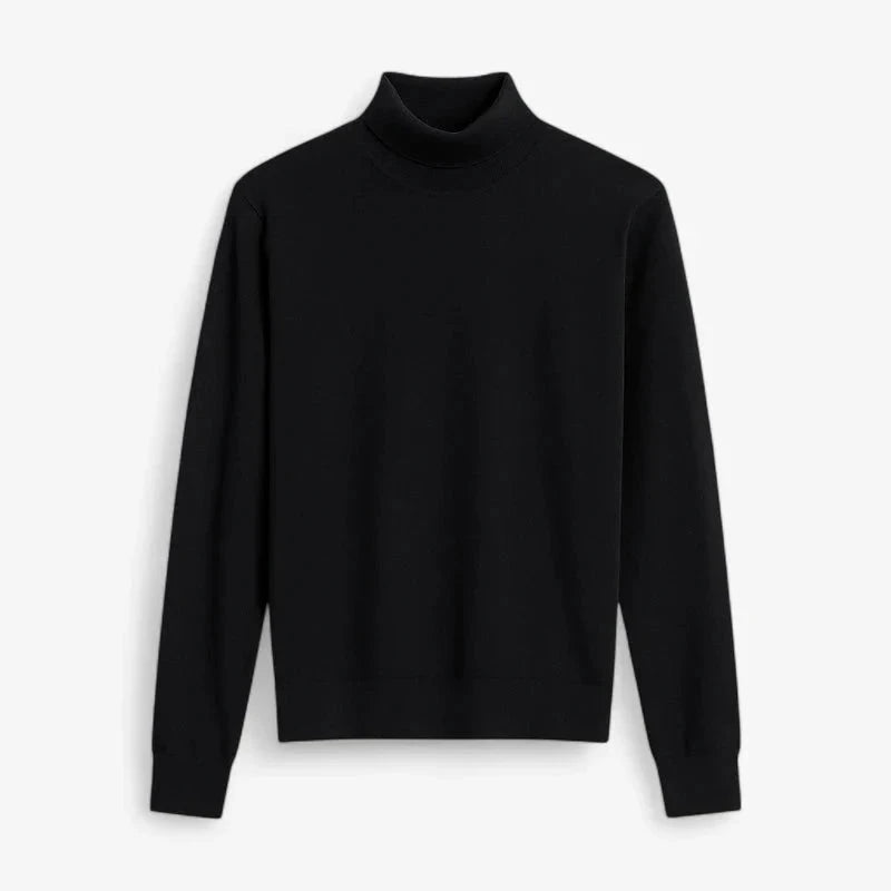 Turtleneck Slim Sweater Old Money