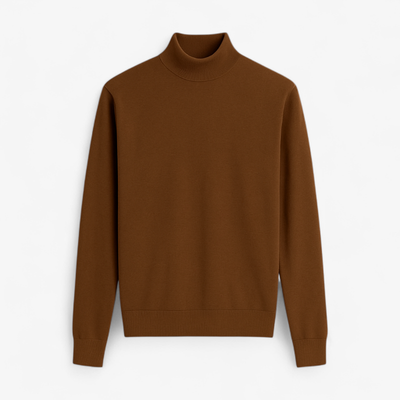 Turtleneck Slim Sweater Old Money