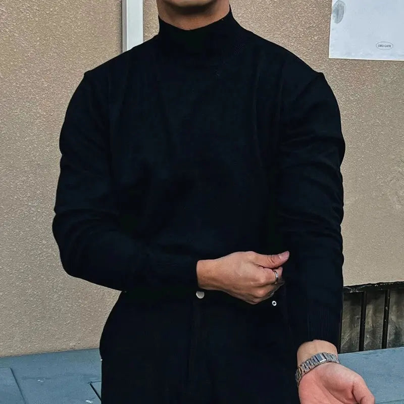 Turtleneck Slim Sweaters