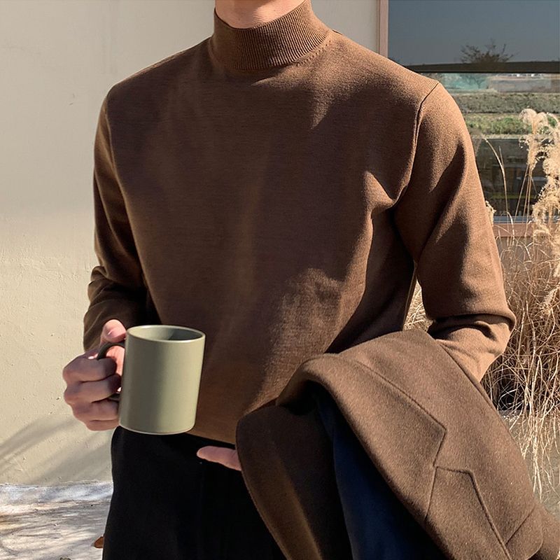 Turtleneck Slim Sweater ROM