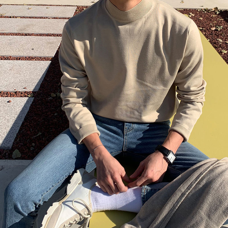 Turtleneck Slim Sweater ROM