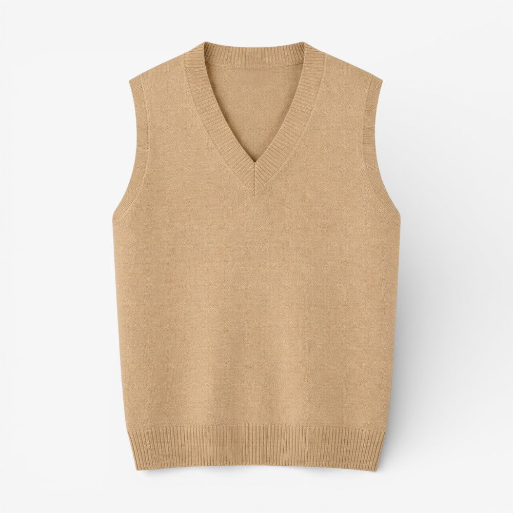 V-Neck Sweater Vest Old Money