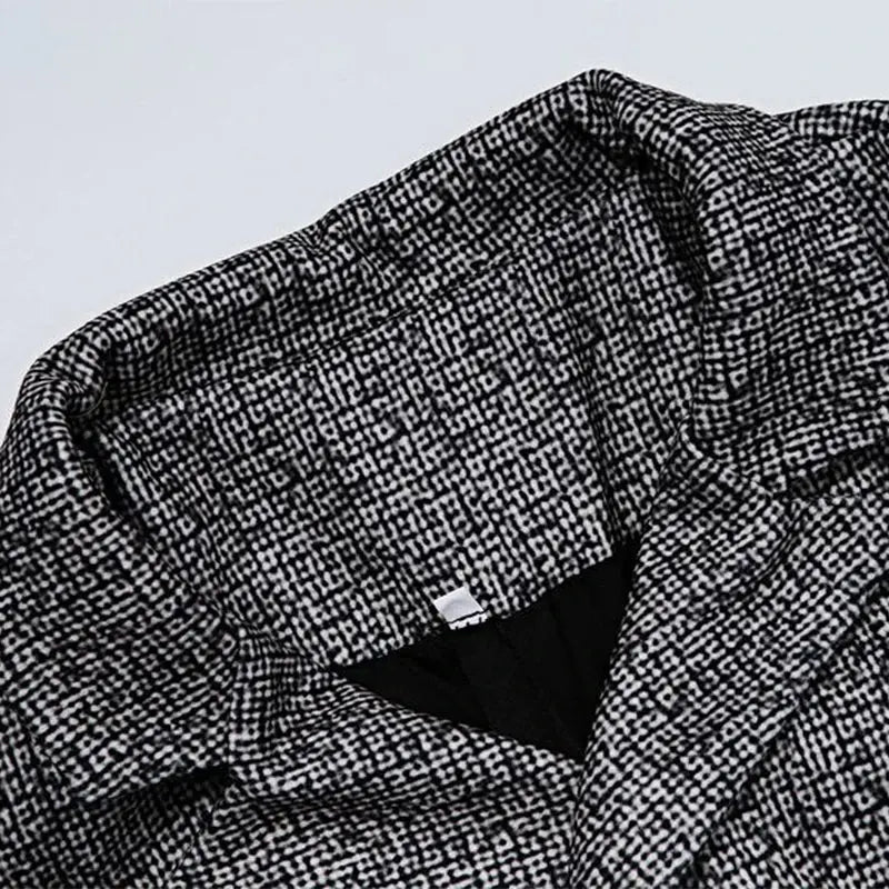 Vintage Plaid Suit Coat