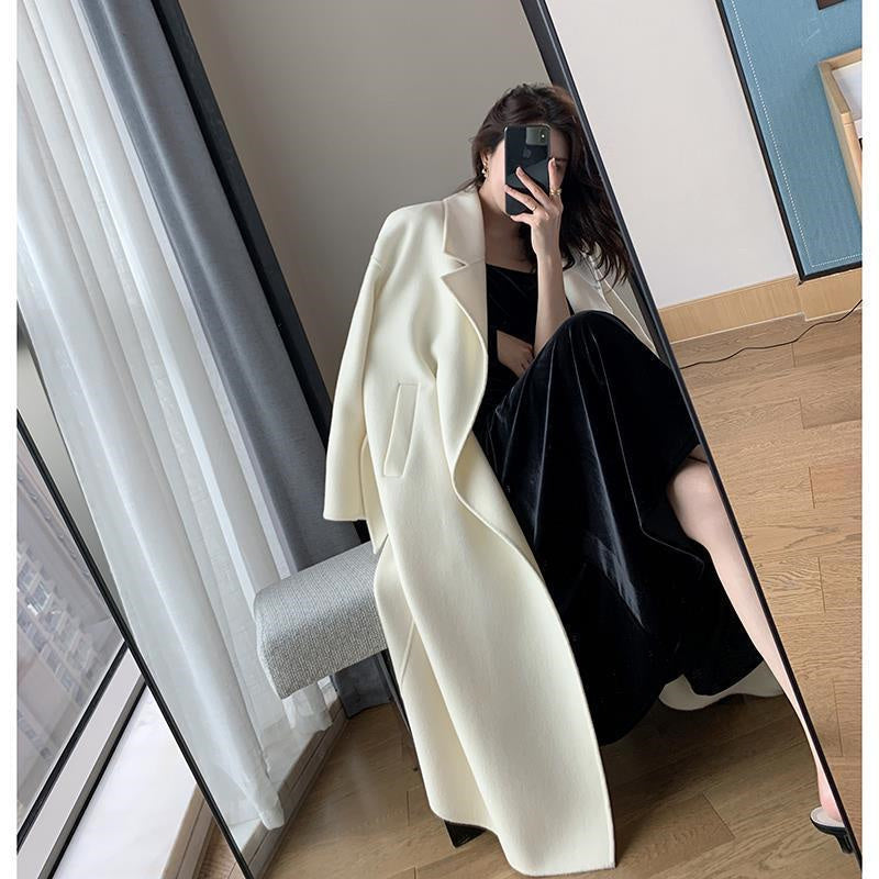 Wool Blend Long Overcoat Real Old Money