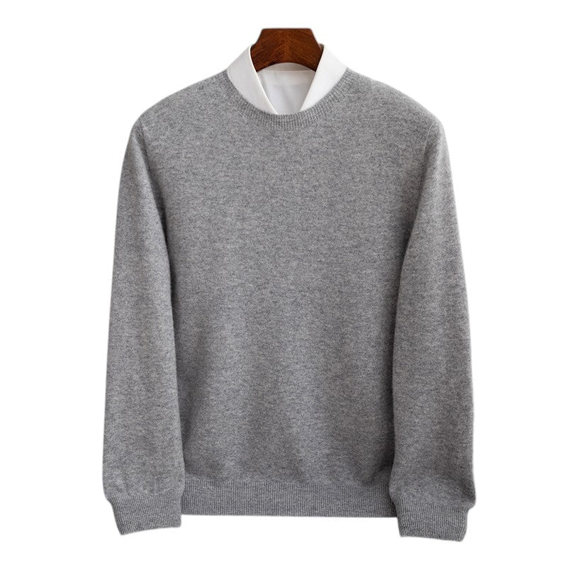 Woolen Crewneck Sweater Real Old Money